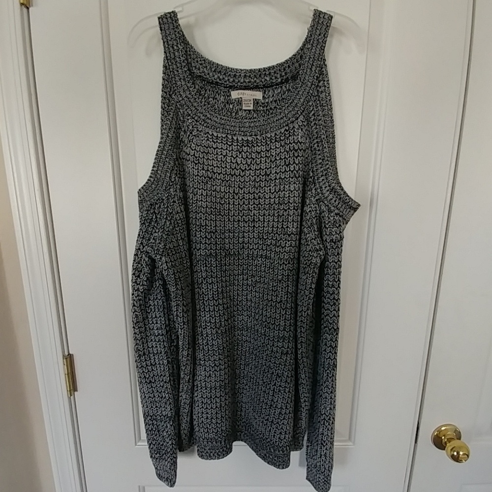Long sleeve knitted shirt